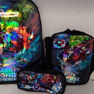 Marvel Avengers Assemble, 3 Bags Set